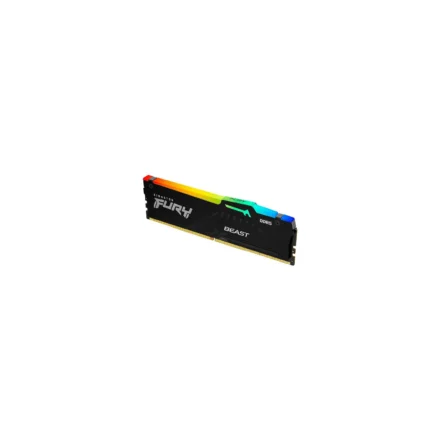 Memoria Ram UDIMM KINGSTON Fury Beast 16GB DDR5 6000MHz CL36 1.35V Single Negro RGB