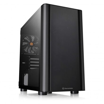 GABINETE THERMALTAKE V150 TG BLACK TEMPERED GLASS