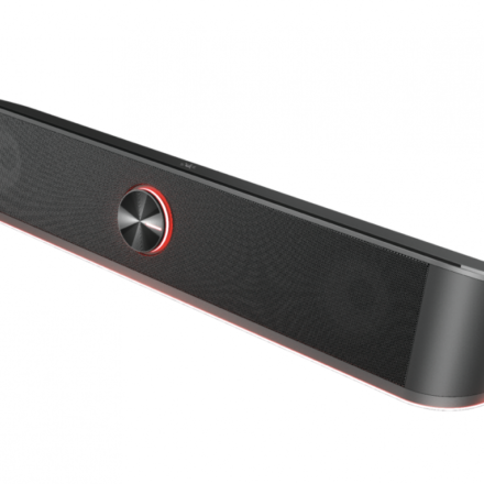 BARRA DE SONIDO GXTRUST 619 THORNE PARLANTE RGB COMPACTO NEGRO