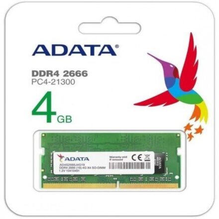 MEMORIA ADATA SODIMM DDR4 4GB 2666 G19 SGN