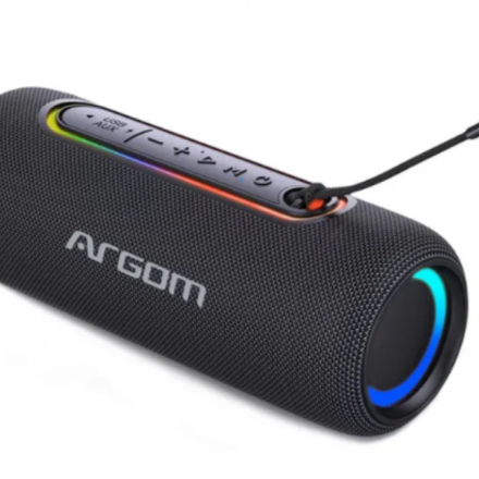 PARLANTE ARGOMTECH X30 BLUETOOTH LED 2000MAH BLACK