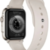 SMARTWATCH ARGOMTECH S55 ASTRAL BEIGE ALUMINIUM 2 STRAPS INCLUIDED BLACK Y BEIGE 1.96 IPS DISPLAY