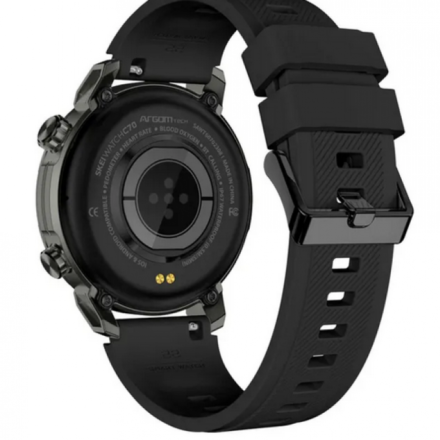 SMARTWATCH ARGOMTECH C70 BLACK ALUMINIUM 2 STRAPS INCLUIDED BLACK Y GREEN 1.39 DISPLAY