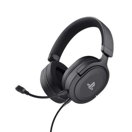 Auricular gamer | Trust GXT 498 Forta | PS5/PS4/PC, 50 mm, mic desmontable