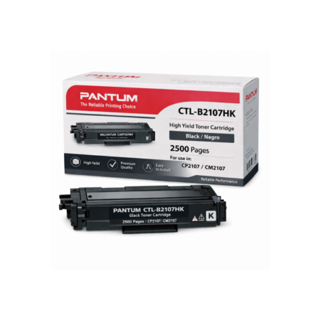 Cartucho de Tóner | Pantum | CTL-B2107HK | Negro 3000 páginas