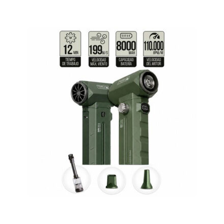 Soplador Aspirador | Terra Outdoors | SP-25V.2 | 110.000 RPM 8000mAh USB-C