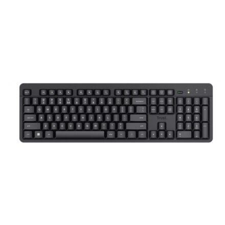 Teclado Inalámbrico | Trust | Ody II 25013 | Silencioso QWERTY Español
