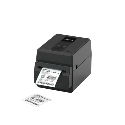 4″ 203 DPI THERMAL TRANSFER BARCODE WITH USB + LAN I/F, LED PANEL, BLACK BASE MODEL