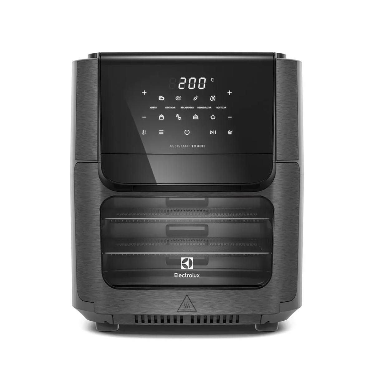 Freidora de Aire Oven Electrolux Experience EAF90 Digital 1500w 12L, Grafito Freidora de Aire Oven Electrolux Experience EAF90 Digital 1500w 12L, Grafito