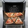 freidora de aire oven electrolux experience eaf90 digital 1500w 12l, grafito freidora de aire oven electrolux experience eaf90 digital 1500w 12l, grafito