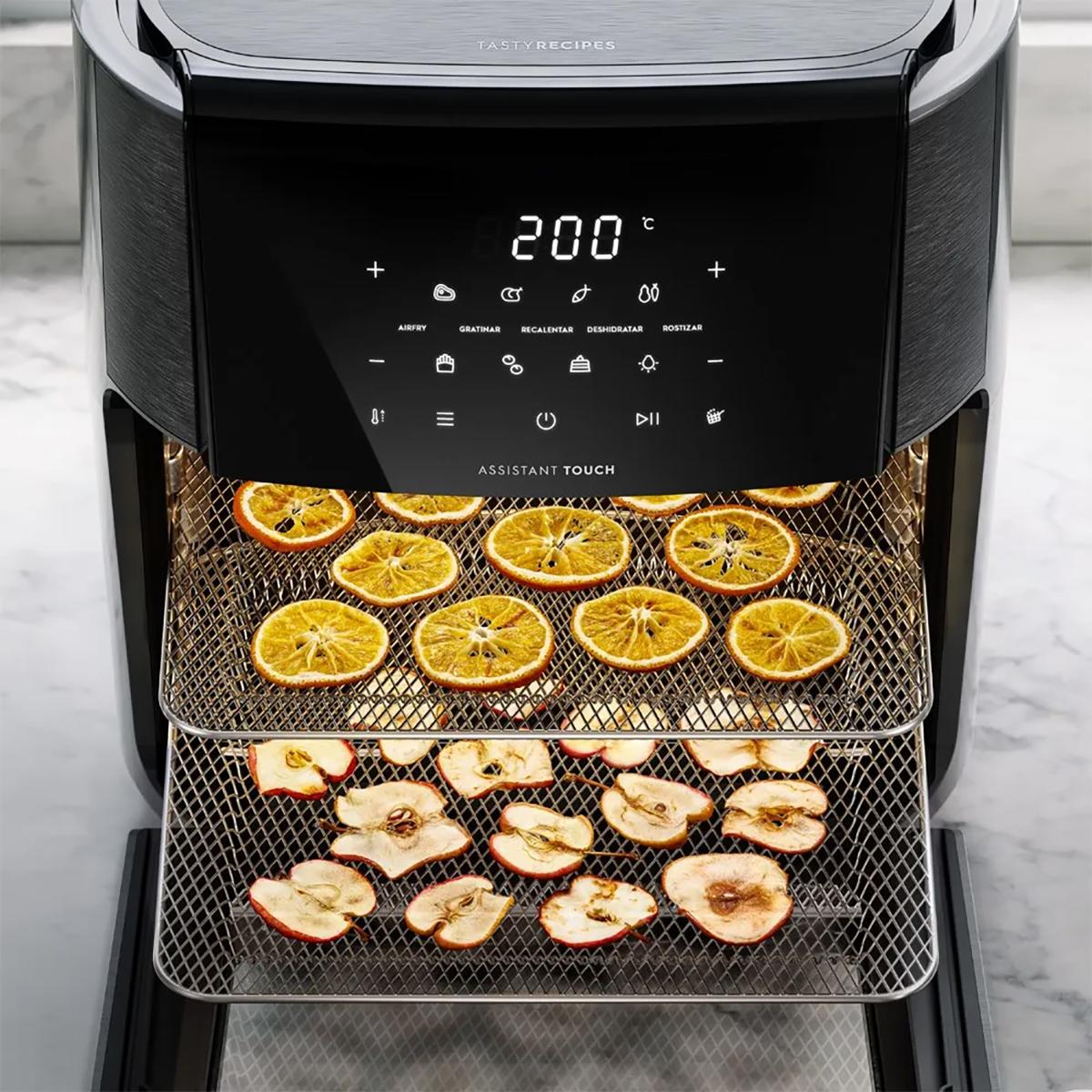 freidora de aire oven electrolux experience eaf90 digital 1500w 12l, grafito freidora de aire oven electrolux experience eaf90 digital 1500w 12l, grafito