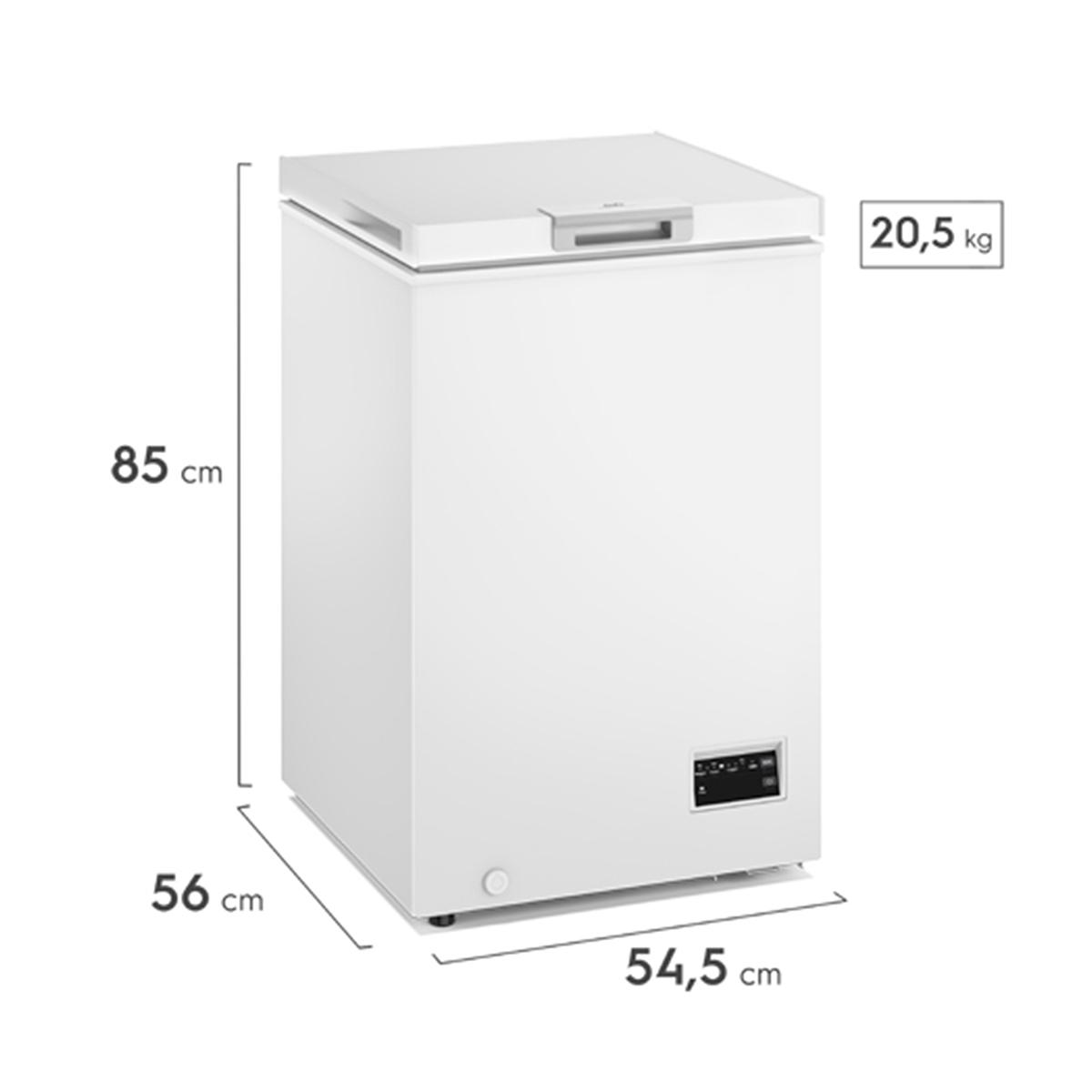 freezer gafa inverter fghi102b s 100lts blanco freezer gafa inverter fghi102b s 100lts blanco