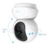 camara wi fi de seguridad tapo c200 para el interior del hogar pan / tilt