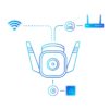 camara wi fi de seguridad tapo c310 para exteriores