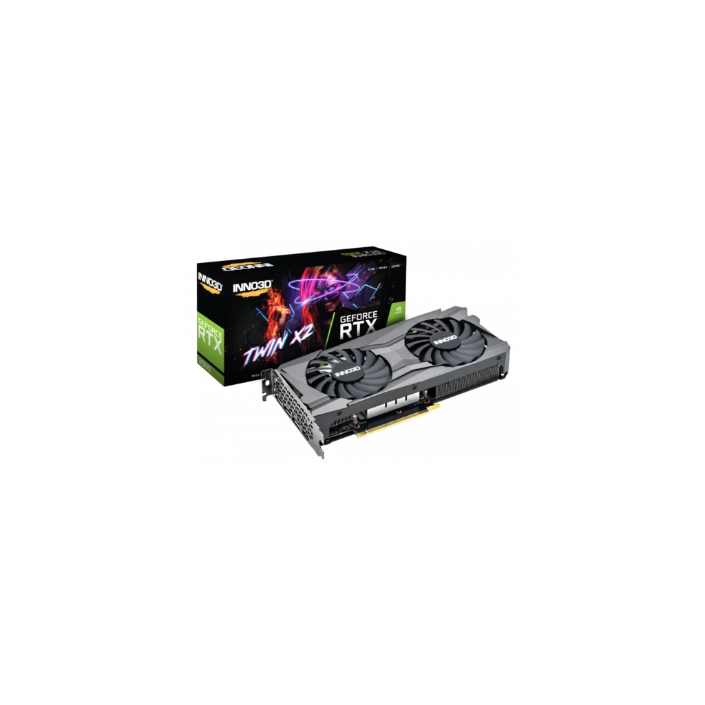 Placa de Video Inno3D GeForce RTX 3060 Twin X2 12G