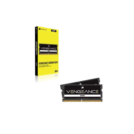 Memoria Ram SODIMM CORSAIR VENGEANCE 16GB DDR5 5600MHz CL48 1.1V Single Negro