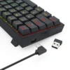 Combo Teclado y Mouse Inalámbrico Redrago S136