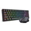 Combo Teclado y Mouse Inalámbrico Redrago S136