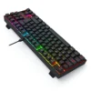 Teclado Redragon Kumara K552 RBN Magnético Negro