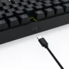 Teclado Redragon Kumara K552 RBN Magnético Negro