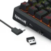 Teclado Inalámbrico Redragon Ucal LCD Pro K724 RGB