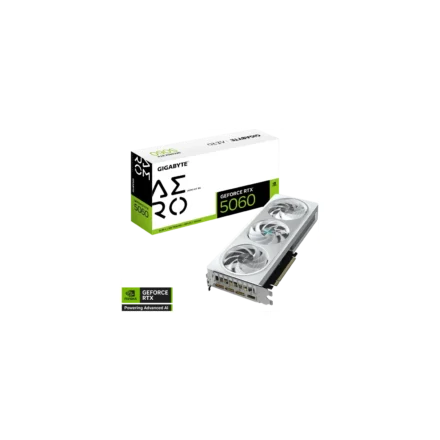 Placa de Video GIGABYTE NVIDIA GeForce RTX 5060 AERO OC 8G