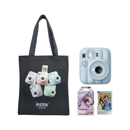 Cámara Instantánea | Fujifilm Instax Mini 13 Azul | Kit Film + Bolso