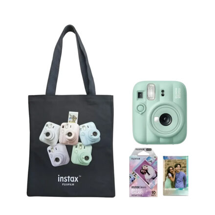Cámara Instantánea | Fujifilm Instax Mini 13 | Kit Film + Bolso | Verde