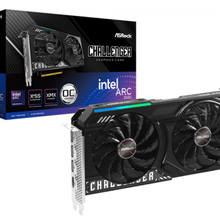 PLACA DE VIDEO ASROCK INTEL ARC B580 12GB CHALLENGER