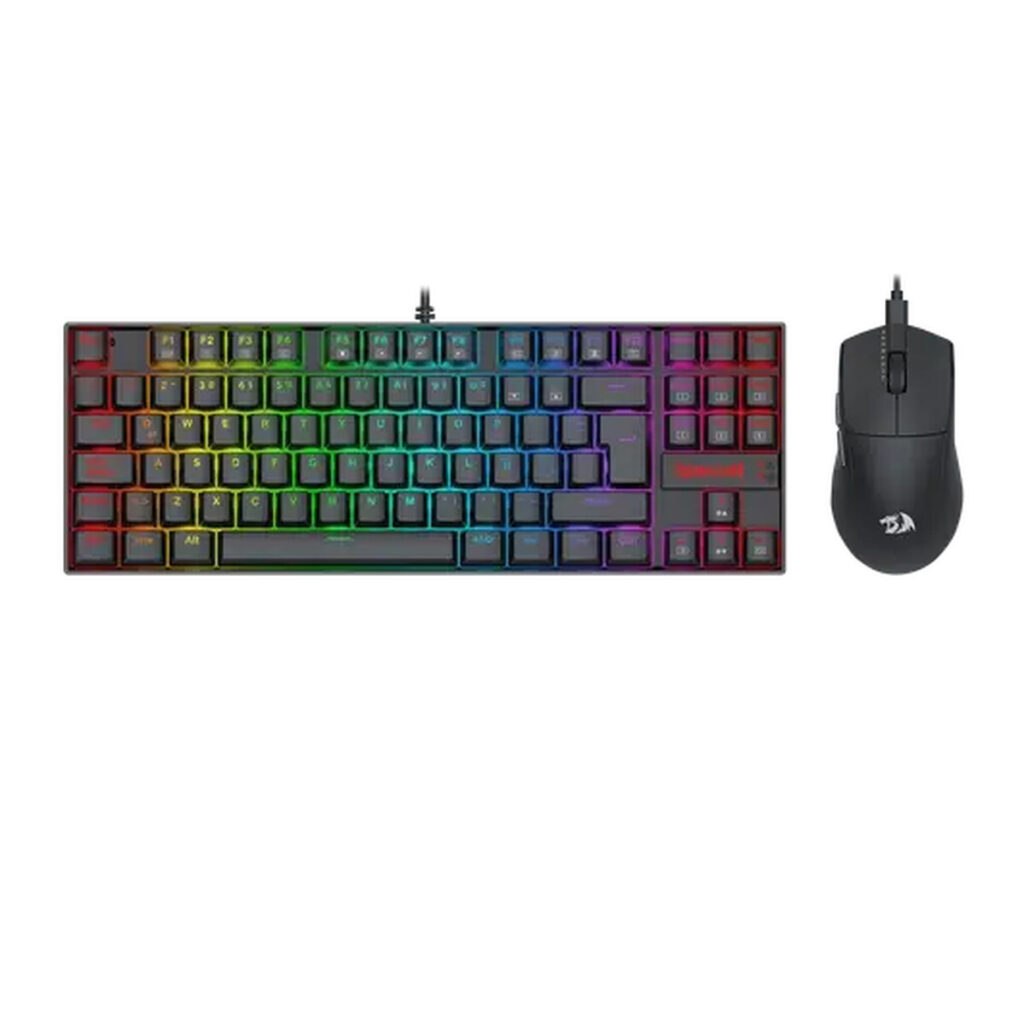 Teclado | Redragon Kumara S145 | mecánico TKL RGB con mouse King M724