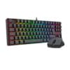 Teclado | Redragon Kumara S145 | mecánico TKL RGB con mouse King M724