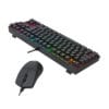 Teclado | Redragon Kumara S145 | mecánico TKL RGB con mouse King M724