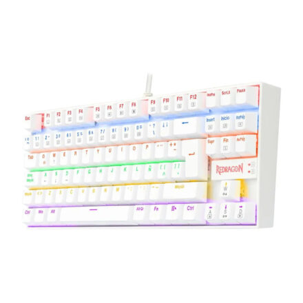 Teclado | Redragon | Kumara K552W-KR-SP | mecánico TKL RGB switch Red