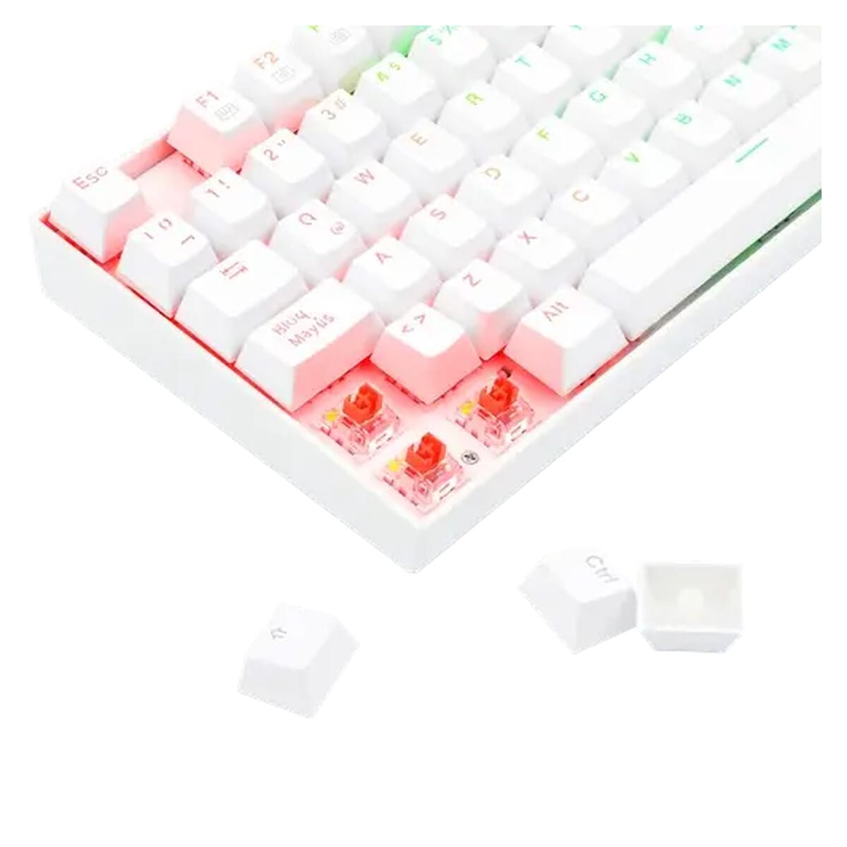 teclado | redragon | kumara k552w rgb tkl 80% rgb red español latam teclado redragon kumara k552w rgb tkl 80 rgb red espanol latam 05 Teclado | Redragon | Kumara K552W-RGB TKL 80% RGB Red Español LATAM