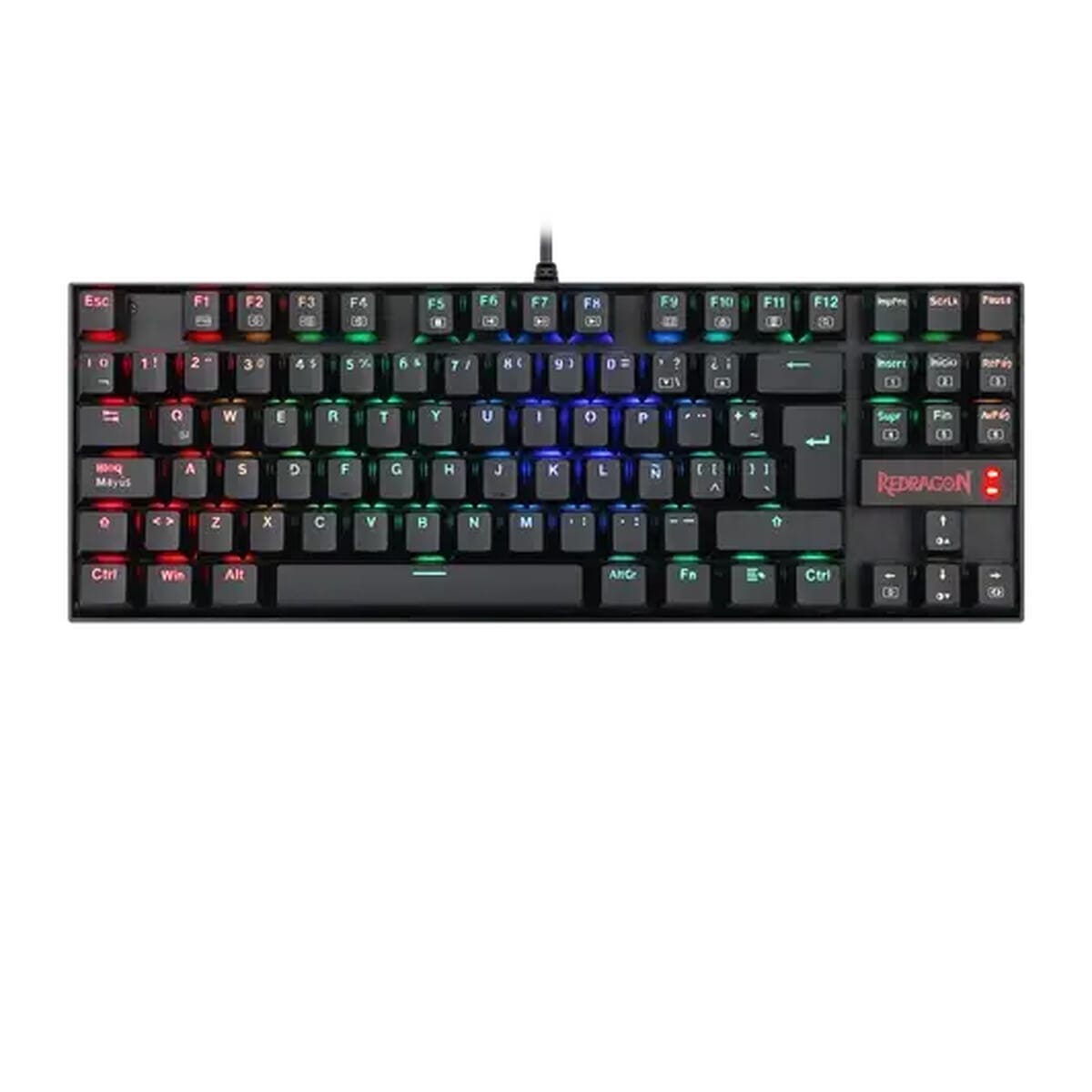 teclado | redragon | kumara k552rgb | mecánico tkl rgb hot swap teclado redragon kumara k552rgb mecanico tkl rgb hot swap 02 Teclado | Redragon | Kumara K552RGB | mecánico TKL RGB hot swap