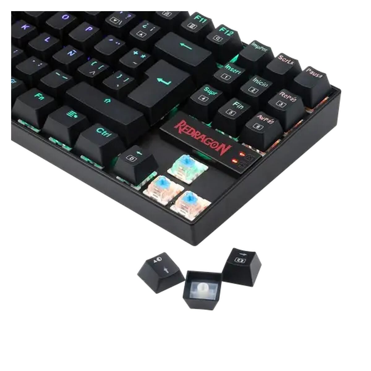 teclado | redragon | kumara k552rgb | mecánico tkl rgb hot swap teclado redragon kumara k552rgb mecanico tkl rgb hot swap 04 Teclado | Redragon | Kumara K552RGB | mecánico TKL RGB hot swap