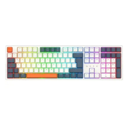 Teclado | Redragon K668WBO-RGB | mecánico RGB Full Size Hot Swap