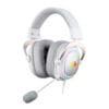 Auricular | Redragon Zeus X H510 White RGB | 7.1 virtual y micrófono