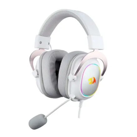 Auricular | Redragon Zeus X H510 White RGB | 7.1 virtual y micrófono
