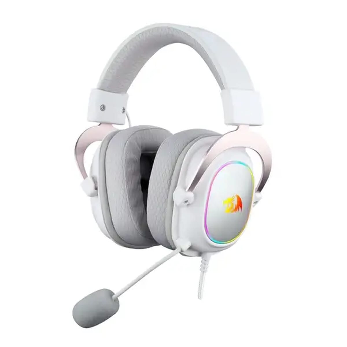 Auricular | Redragon Zeus X H510 White RGB | 7.1 virtual y micrófono Auricular | Redragon Zeus X H510 White RGB | 7.1 virtual y micrófono