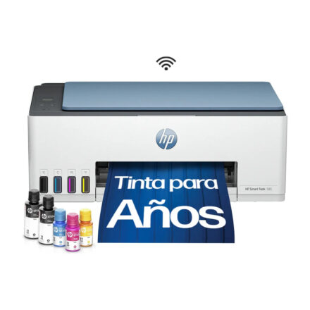 Impresora Multifunción | HP | Smart Tank 585 | Wi‑Fi, copia y escáner Impresora Multifunción | HP | Smart Tank 585 | Wi‑Fi, copia y escáner